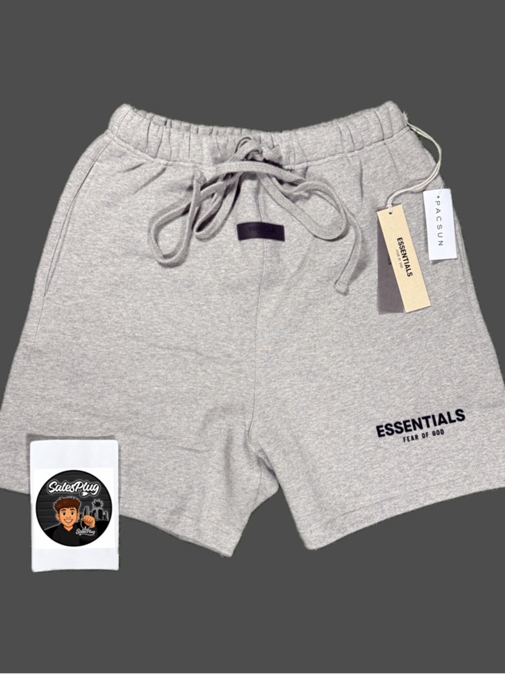Fear Of God Essentials Dark Oatmeal SS22 Short
